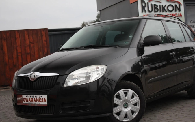 Skoda Fabia cena 14900 przebieg: 163000, rok produkcji 2009 z Lubycza Królewska małe 379